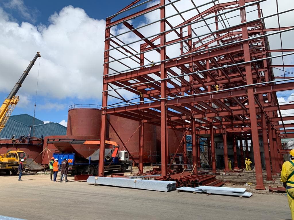 Kapa Oil Refineries industrial construction site